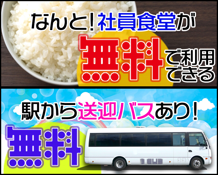 化粧品工場での梱包スタッフ